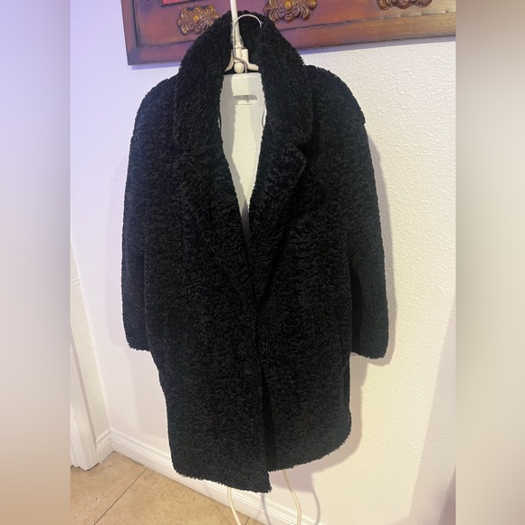 Zara women's textured coat size small - Picture 3 of 7
